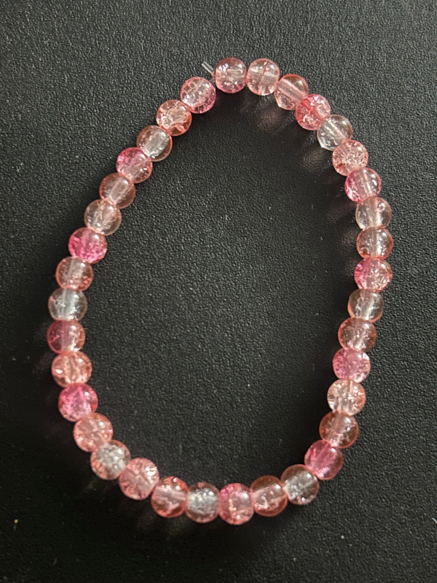 Pink crystal glow